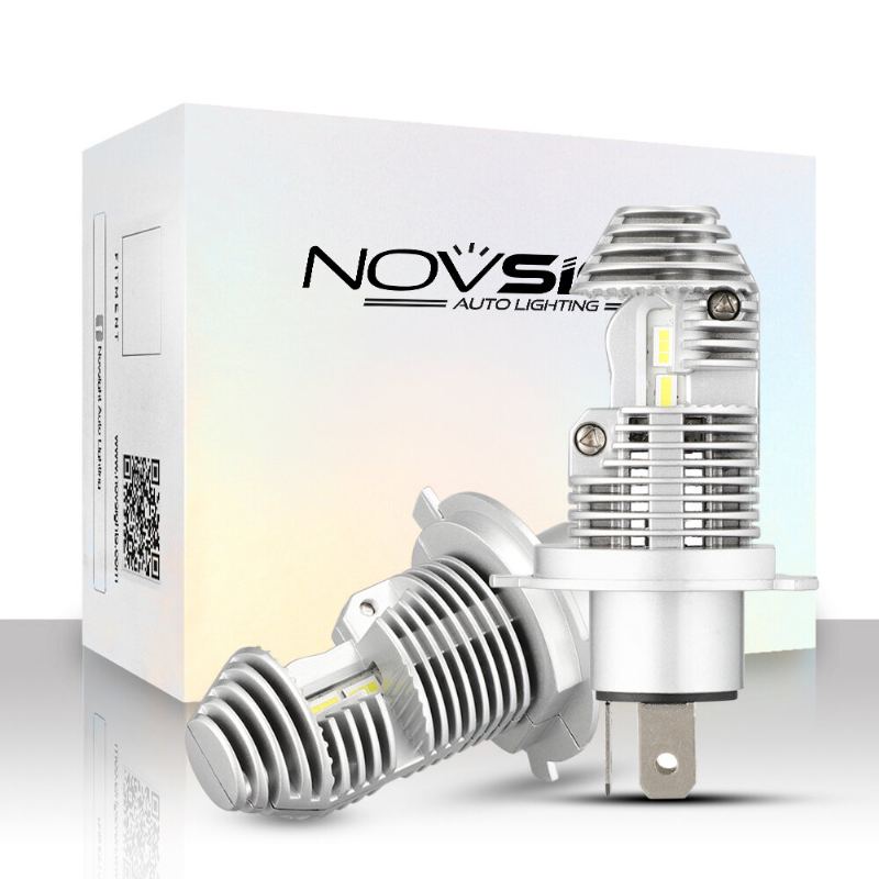 Novsight N36 2pcs H4 12v 40w 8000lm 6000k Led Světlomet Motocyklová Žárovka Autožárovky Hi Lo Lamp Mlhové Světlo