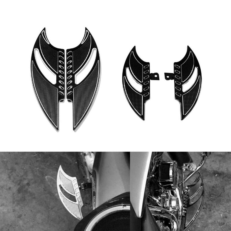 Přední Zadní Palubky Foot Peg Fit Pro Harley 883 Xl1200 Touring Glide Softail Dyna Cvo