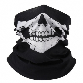 Skull Multi Use Head Wear Hat Šátek Obličejová Maska Motocyklová Čepice