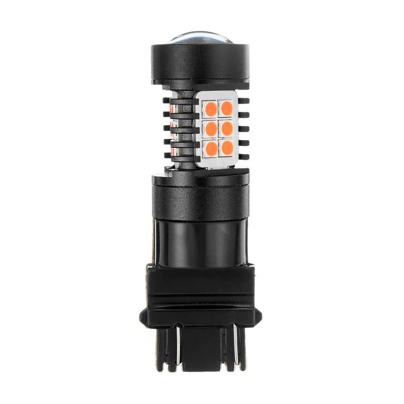 T20 Led Žárovka 7443/3157 Smd3030 Bílá/žlutá/červená Motocyklová Automobilová Světla