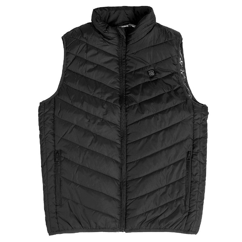 Unisex Elektrická Vesta Vyhřívaná Bunda Usb Winter Body Warmer Windproof Gilet Coats