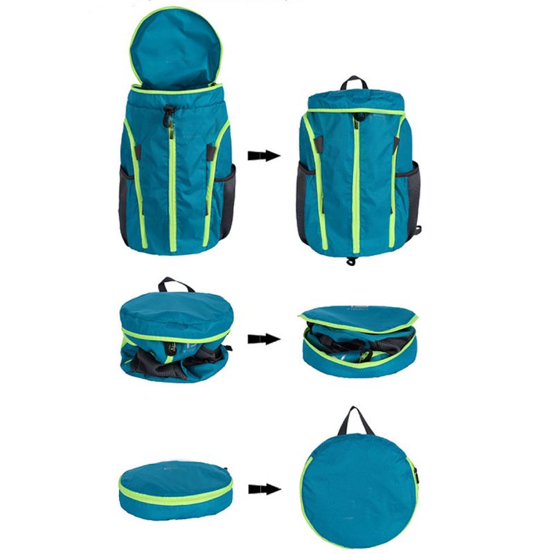 Velkokapacitní Skládací Vodotěsný Camping Turistický Batoh Outdoor Bucket Bag Horolezectví