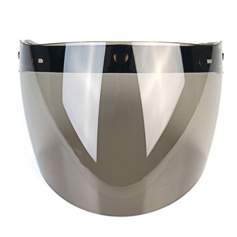 Vyklápěcí Helma Shield Zorník 3 Západka Pro Motocyklovou Poloviční Helmu Čirá Stříbrná