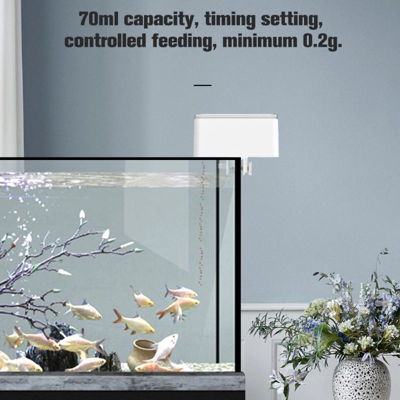 Fish Automatic Feeder Digital Timer Smart Aquarium Tool