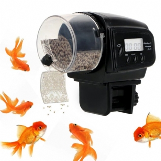 Fish Automatic Feeder Lcd Display Timer Dávkovač Krmení