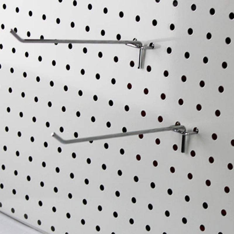 10ks Nástěnných Háčků Z Nerezové Oceli Pro Panel Lamelových Stěn V Salonu 10 × 150 mm