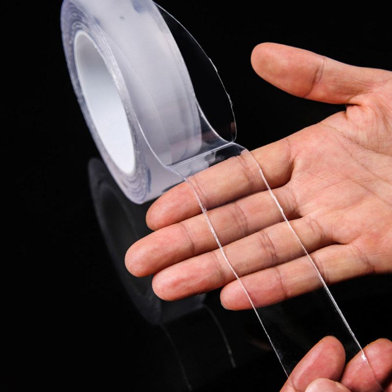 2mm Nano Pu Gelová Oboustranná Páska Bez Stop Průhledné Odnímatelné Lepicí Pásky Lepkavá Protiskluzová