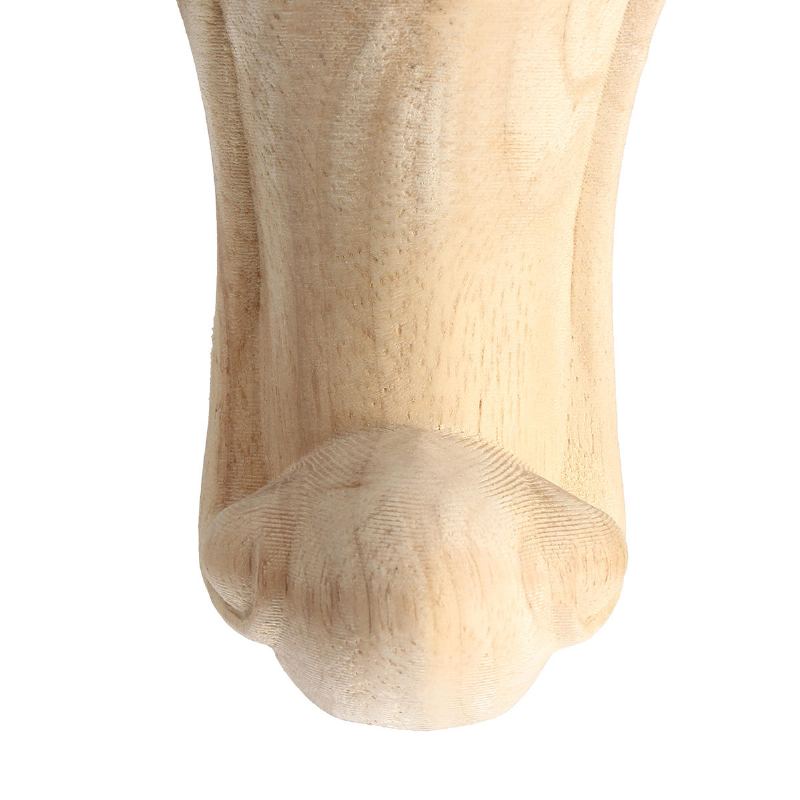 4 Ks 10/15 cm Evropský Nábytek Z Masivního Dřeva Řezbářský Nohy Nelakované Skříňka Pohovka Sedáku