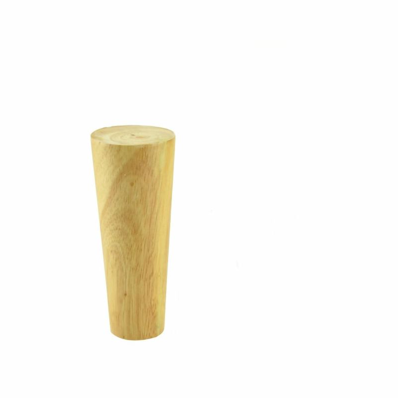 4ks Dubové Dřevěné Nábytkové Nohy 6-70 cm S Železnou Deskou Pro Pohovku Stolek Židle