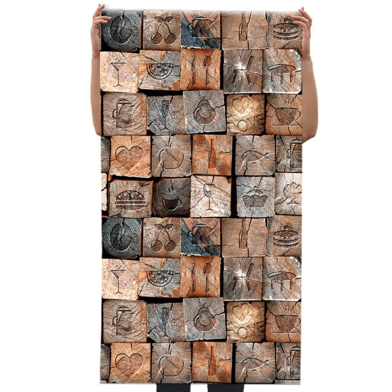 Brick Pattern 3d Texturované Pvc Tapety Samolepka Pozadí Home Decor