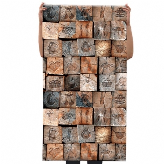 Brick Pattern 3d Texturované Pvc Tapety Samolepka Pozadí Home Decor
