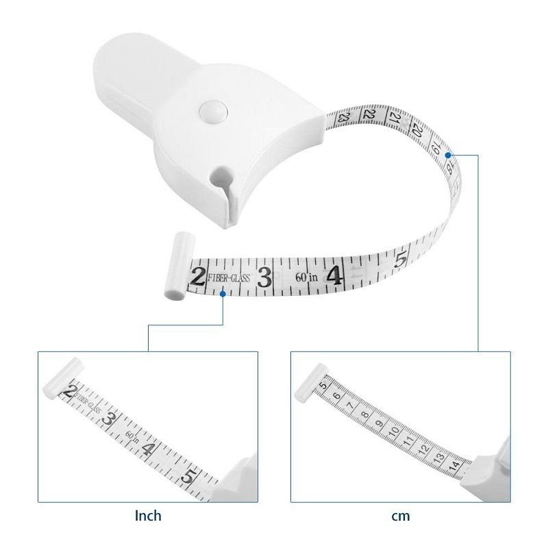 Měřicí Páska 150 cm/60 Palcový Measure Meter Film Pro Tělo Pas Hrudník Nohy