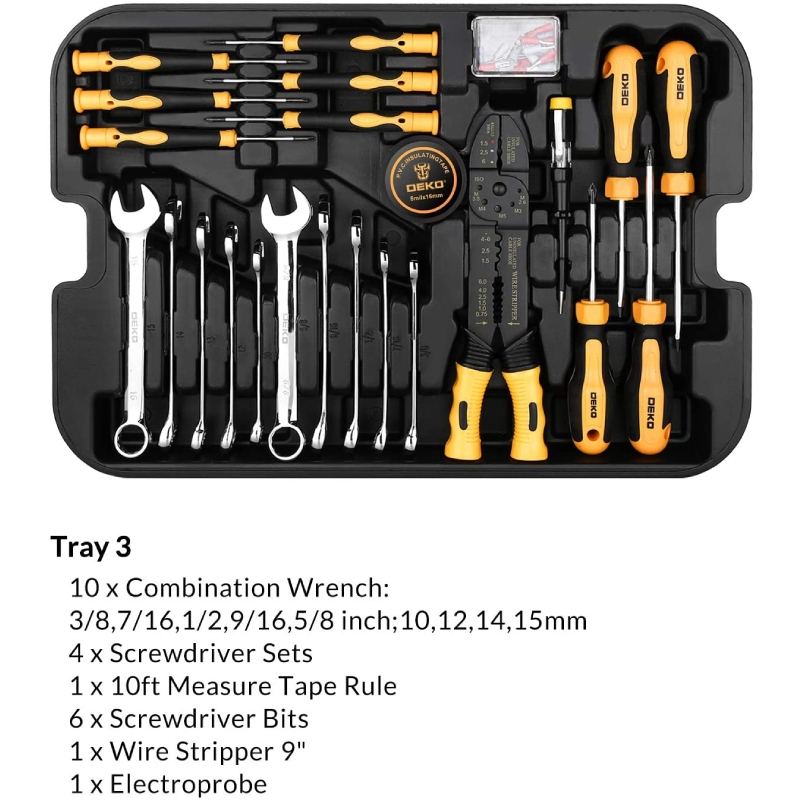 Nářadí Pro Řemesla Multitool Box Sada Zásuvek A Momentového Klíče