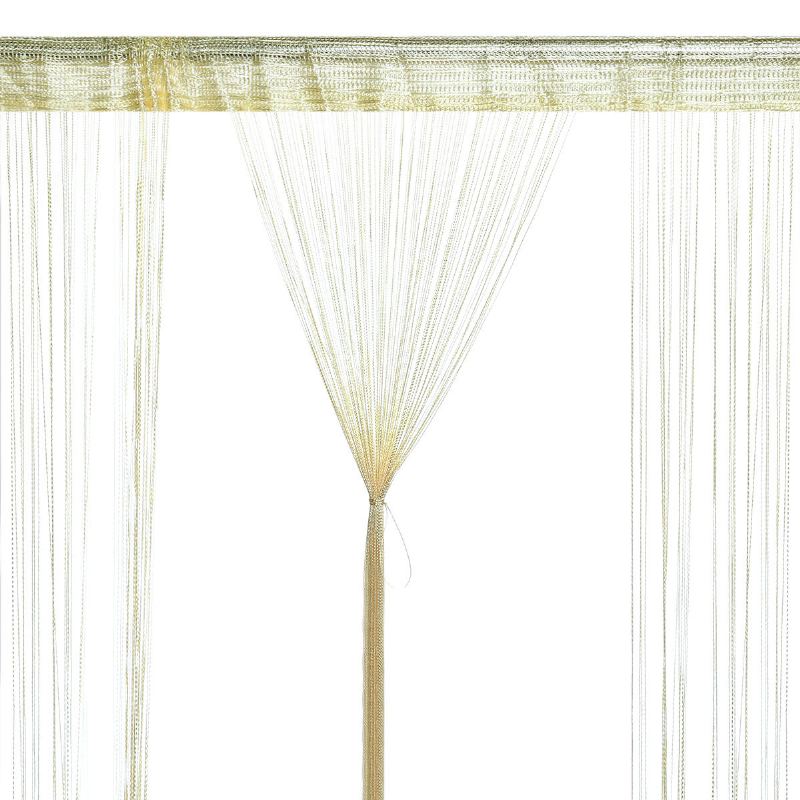 Solid Curtains String Okna Oddělovač Pokojů Dveře Dekorativní Linie Závěs