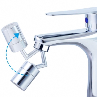 Univerzální Faucet Areator Suleve Otočný Kohoutek O 360 Stupňů Bubbler Rotační Síťovina Ústa Proti Stříkání Hlava Faucetu S Dvojitým Režimem Zařízení Pro Úsporu Vody Pro Koupelnu A Kuchyň