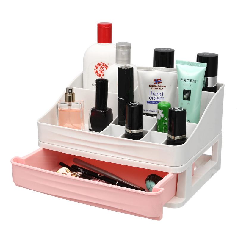 Vícevrstvá Zásuvka Makeup Box Úložný Box Na Kosmetické Šperky Stolní Organizér