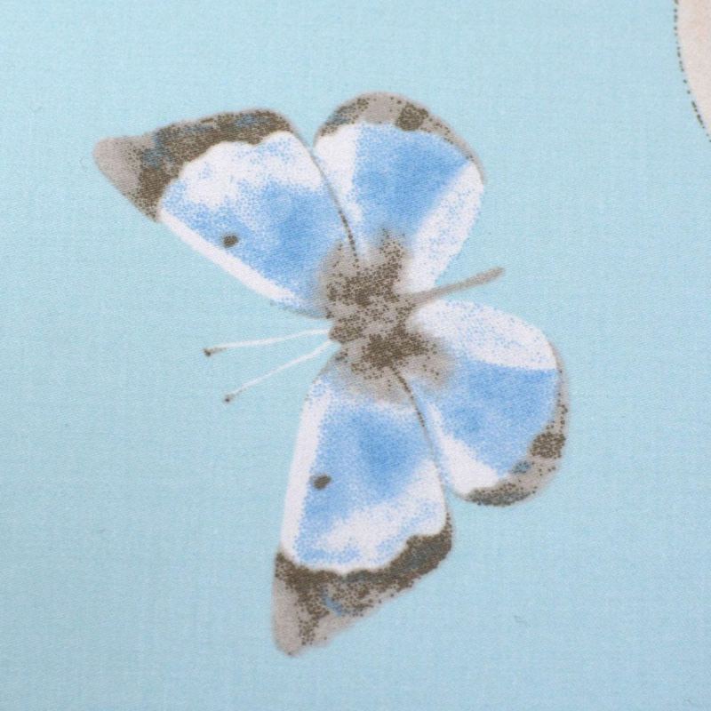 2ks Farmhouse Květinové Povlaky Na Polštáře 100% Egyptská Bavlna Shabby Blue Bird Print Polštář Shams Dekorativní Povlak Na