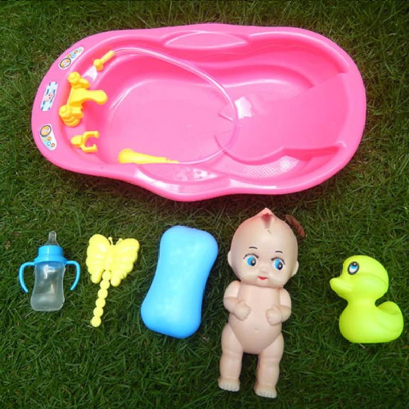 Baby Doll Bath Time Set