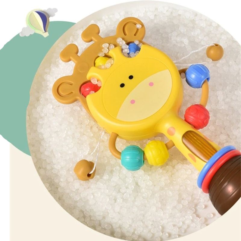 Dětská Kousátka Chrastítka Měkké Vzdělávací Montessori Hračky