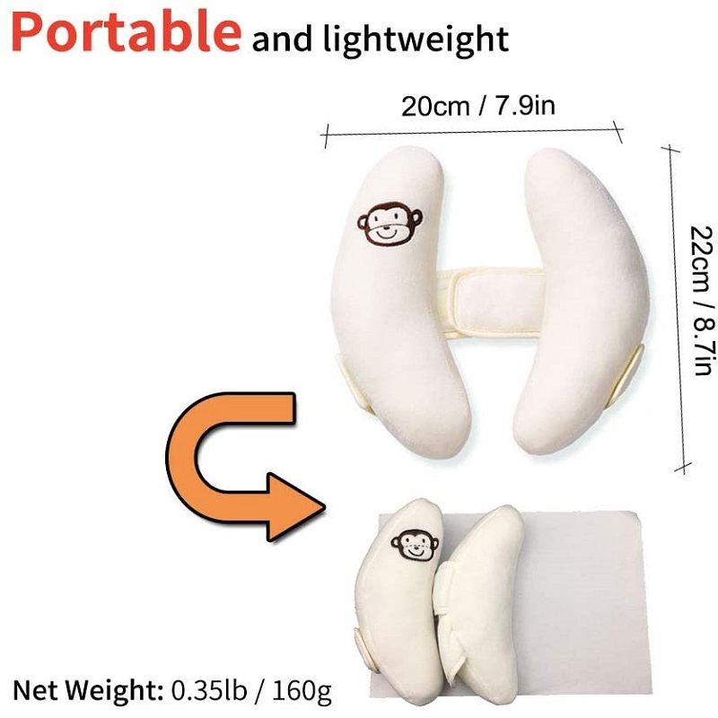 Dětská Opěrka Hlavy A Krku Cestovní Polštář Ve Tvaru Banánu