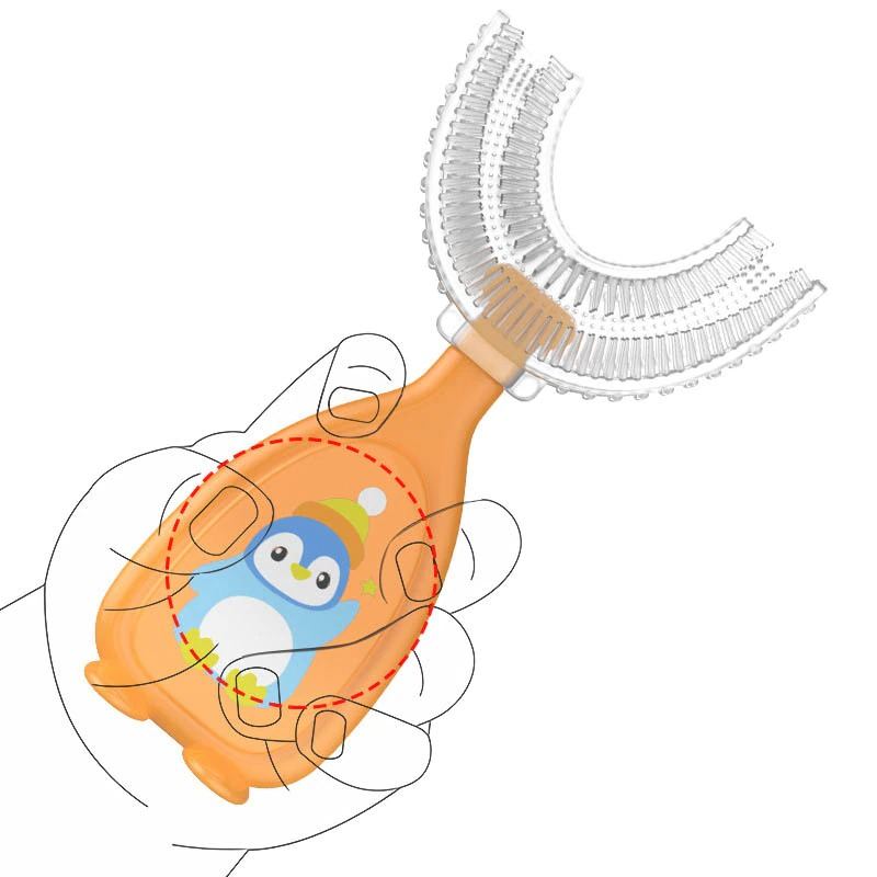 Dětský Zubní Kartáček Oral Care Měkký Silikonový