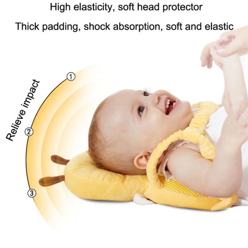 Oblečení Na Batoh Batole Baby Head Protection Cushion – Bee