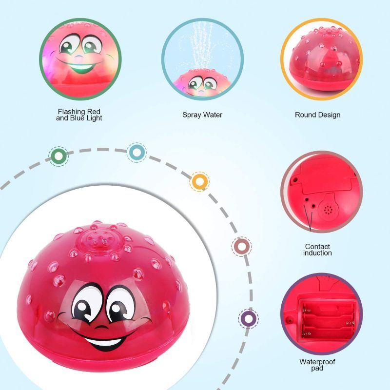 Ufo Led Rozstřikovač Sprcha Bazén Koupelna Hračky Do Vany Pro Miminko