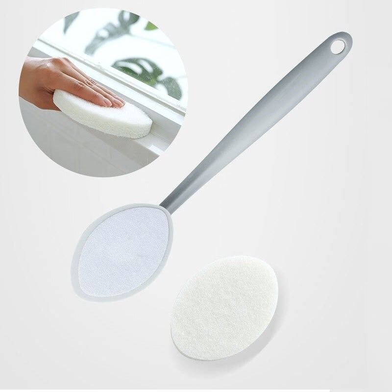 Čisticí Houba Štětec Guma S Dlouhou Rukojetí Magic Sponge Diy