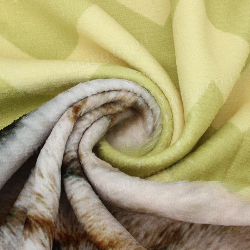 70 X 140 cm Polyesterový Vláknitý Psí Vzor Plážový Ručník Na Jógu S Reaktivním Potiskem Osušky