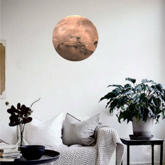30 cm Velká Měsíční Záře Ve Tmě Noctilucence Planeta Nebeské Samolepky Svítící Diy Samolepka Na Zeď