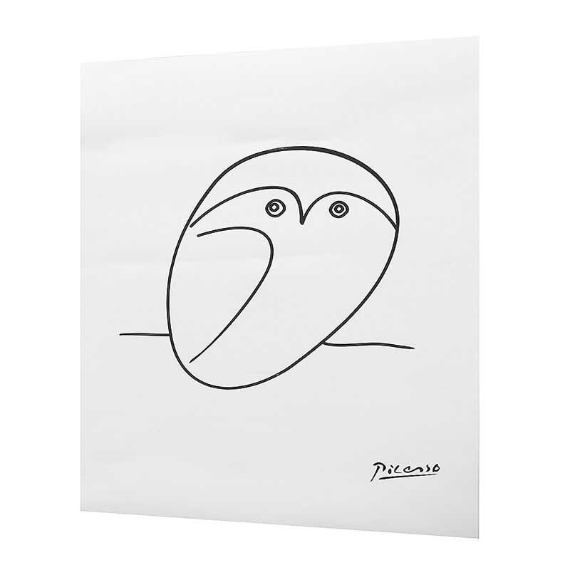 40*50cm Picasso Plakát Závěsný Tisk Na Plátno Abstraktní Bezrámové Nástěnné Umělecké Malby