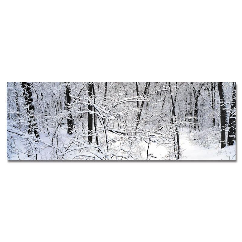 Dyc 10494 Jednosprejové Olejomalby Fotografie Forest Snow Scene Painting Nástěnné Umění Pro Domácí Dekorace