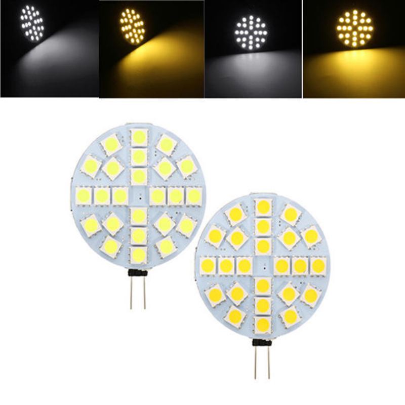 G4 3w Stmívatelná Žárovka Smd5050 24led Teplá Bílá Čistě Dc12v