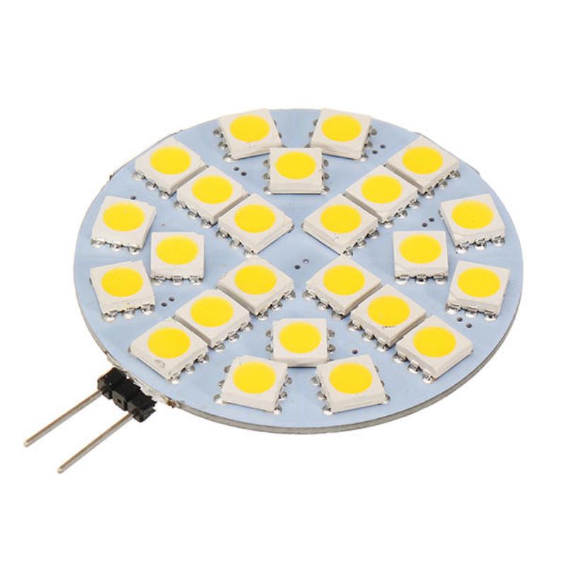 G4 3w Stmívatelná Žárovka Smd5050 24led Teplá Bílá Čistě Dc12v