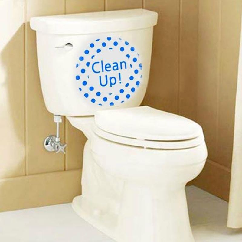 Kreativní Diy Vodotěsná Samolepka Na Toaletu Samolepky Na Stěnu Koupelny