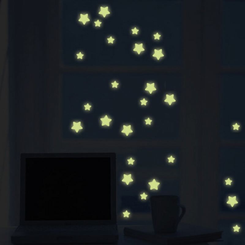 Miico Creative Stars Luminous Tape Stickers Všechny Samolepky Na Dekoraci Dveří Na Okna