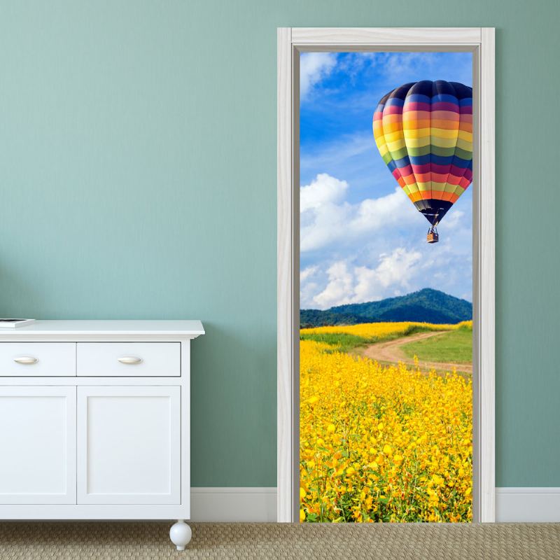 Pag Doraemon's Random Door 3d Samolepky Na Zeď Kreativní Waterproof Wall Decos Home Art